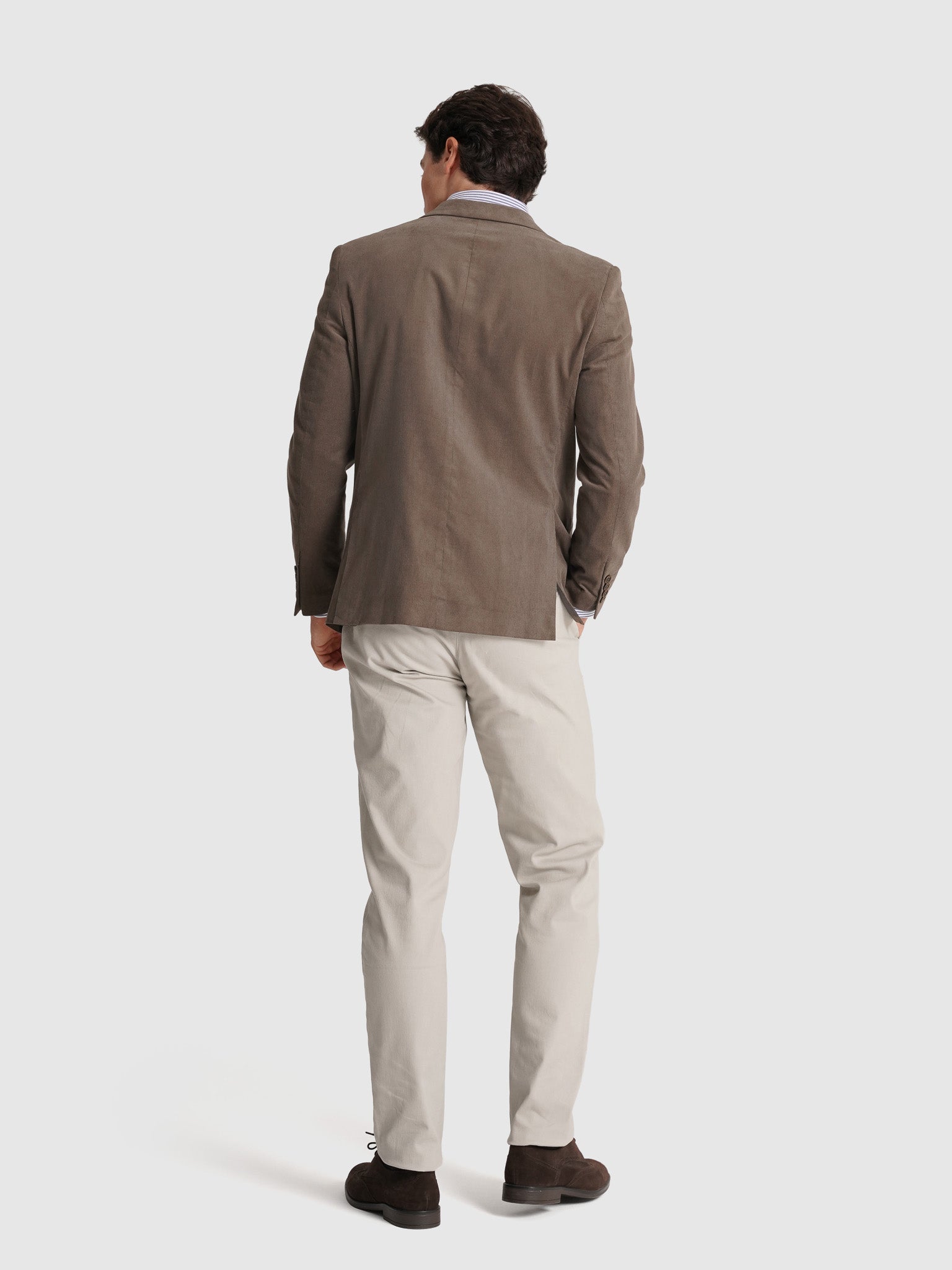 REGULAR FIT BROWN BLAZER MR. BLUE