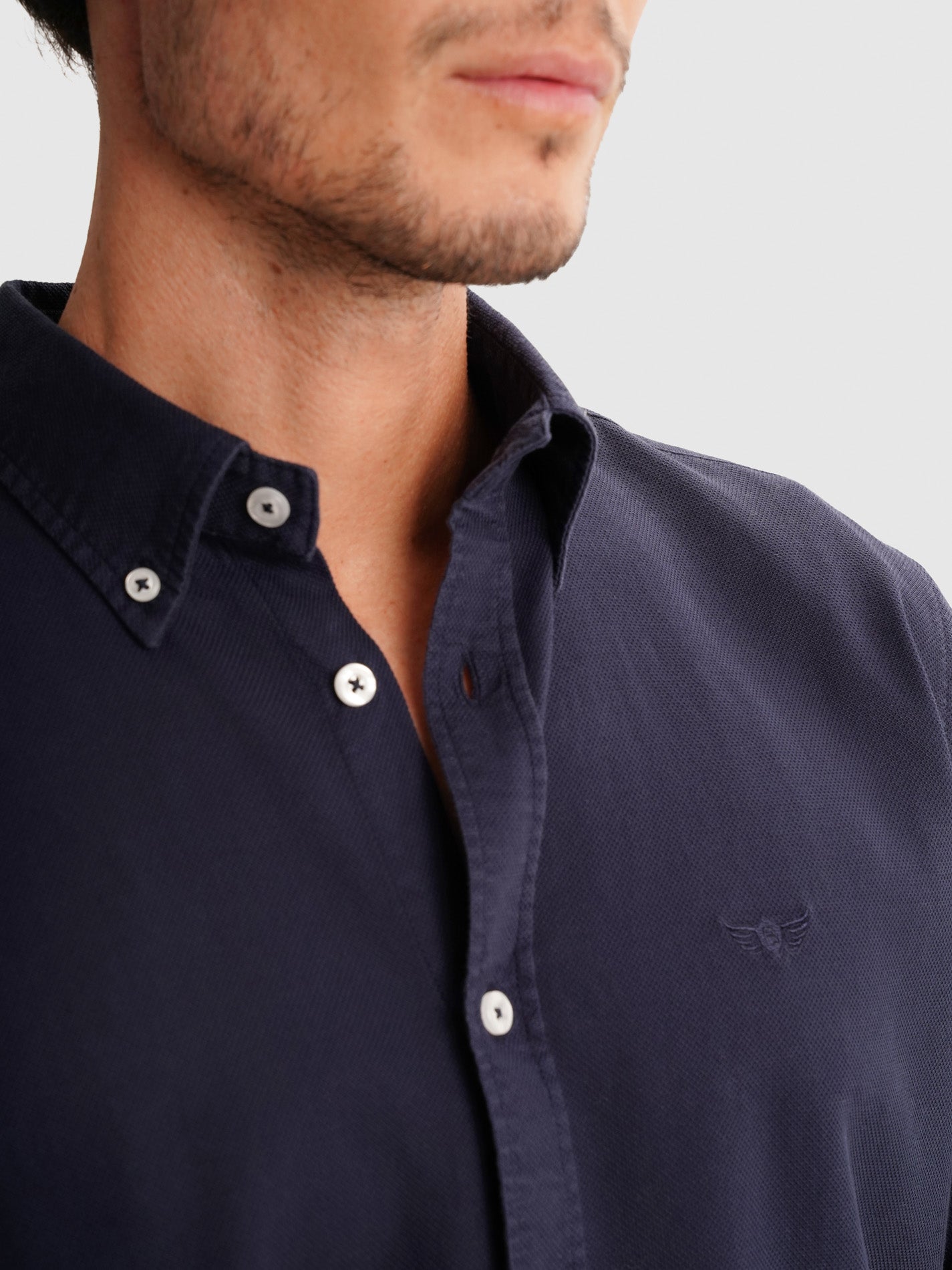 CAMISA AZUL REGULAR FIT MR. BLUE