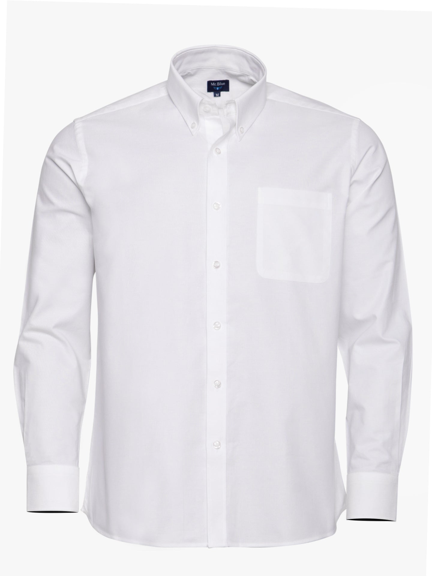 CAMISA MR BLANCA REGULAR FIT. AZUL
