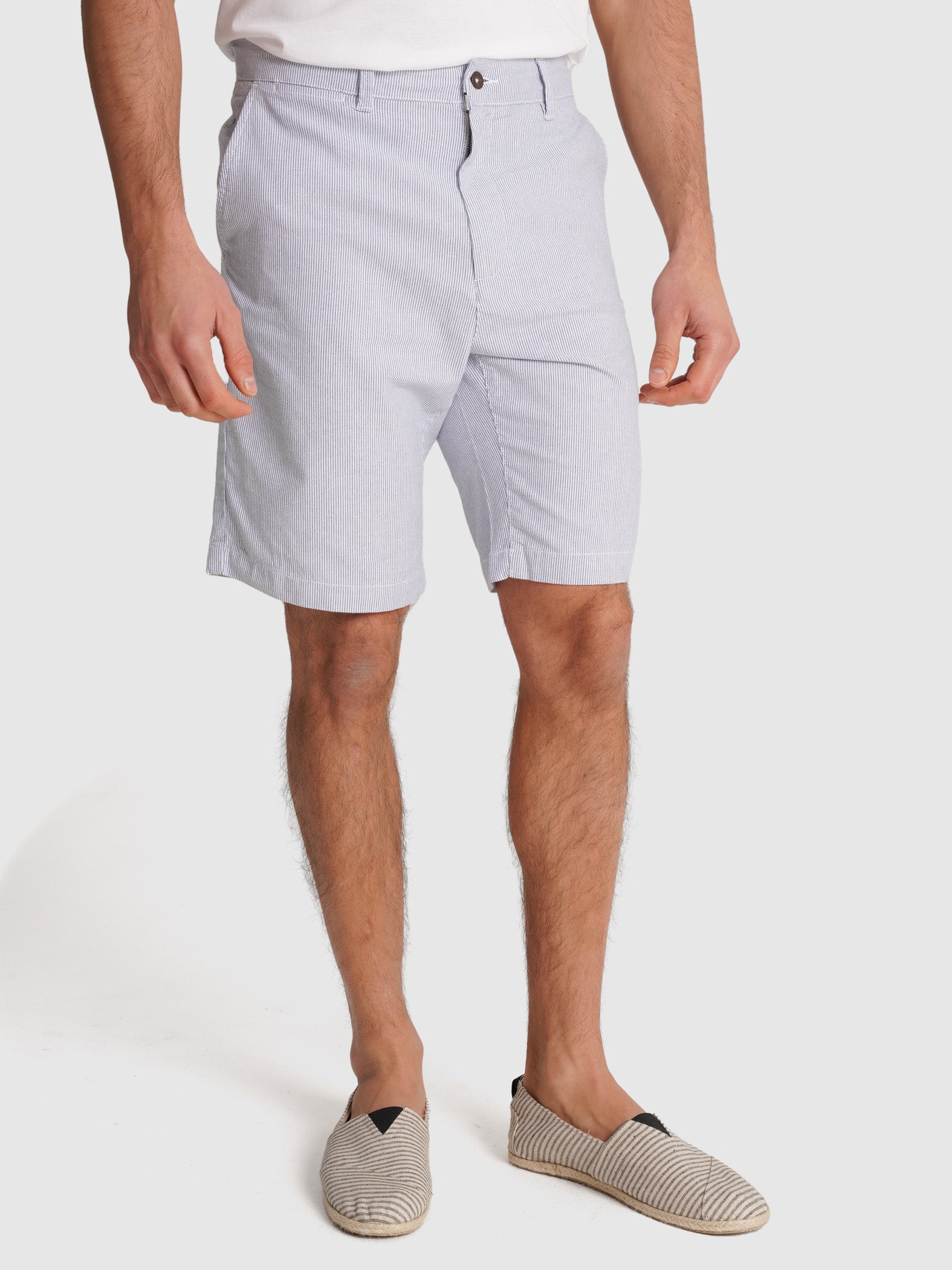 BERMUDA OXFORD AZUL REGULAR FIT MR. AZUL