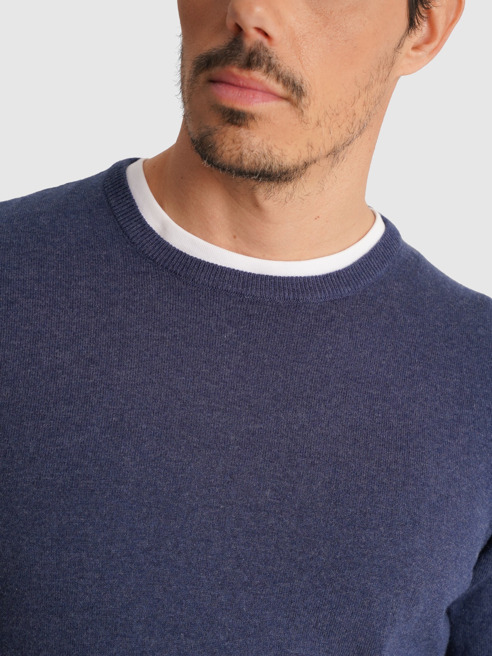 BLUE PULLOVER REGULAR FIT MR. BLUE