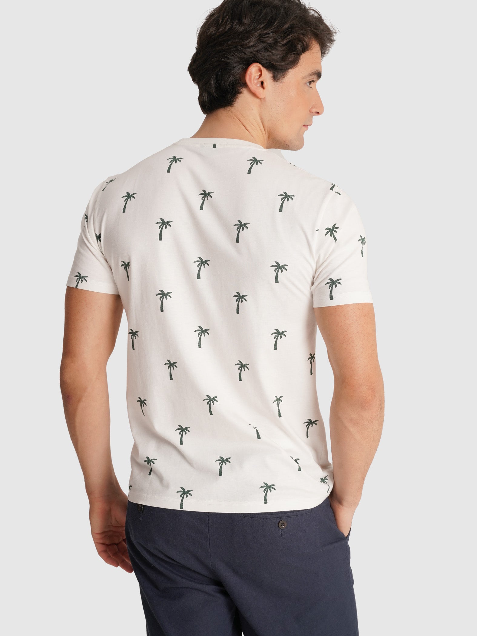 CAMISETA RAW MANGA CORTA REGULAR FIT MR. AZUL