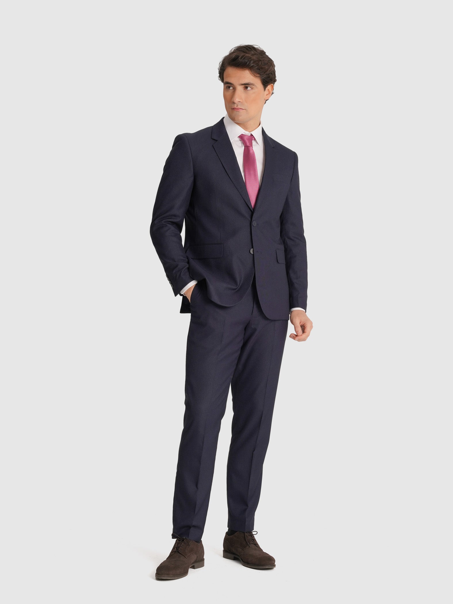FATO AZUL MANGA COMPRIDA REGULAR FIT MR. BLUE