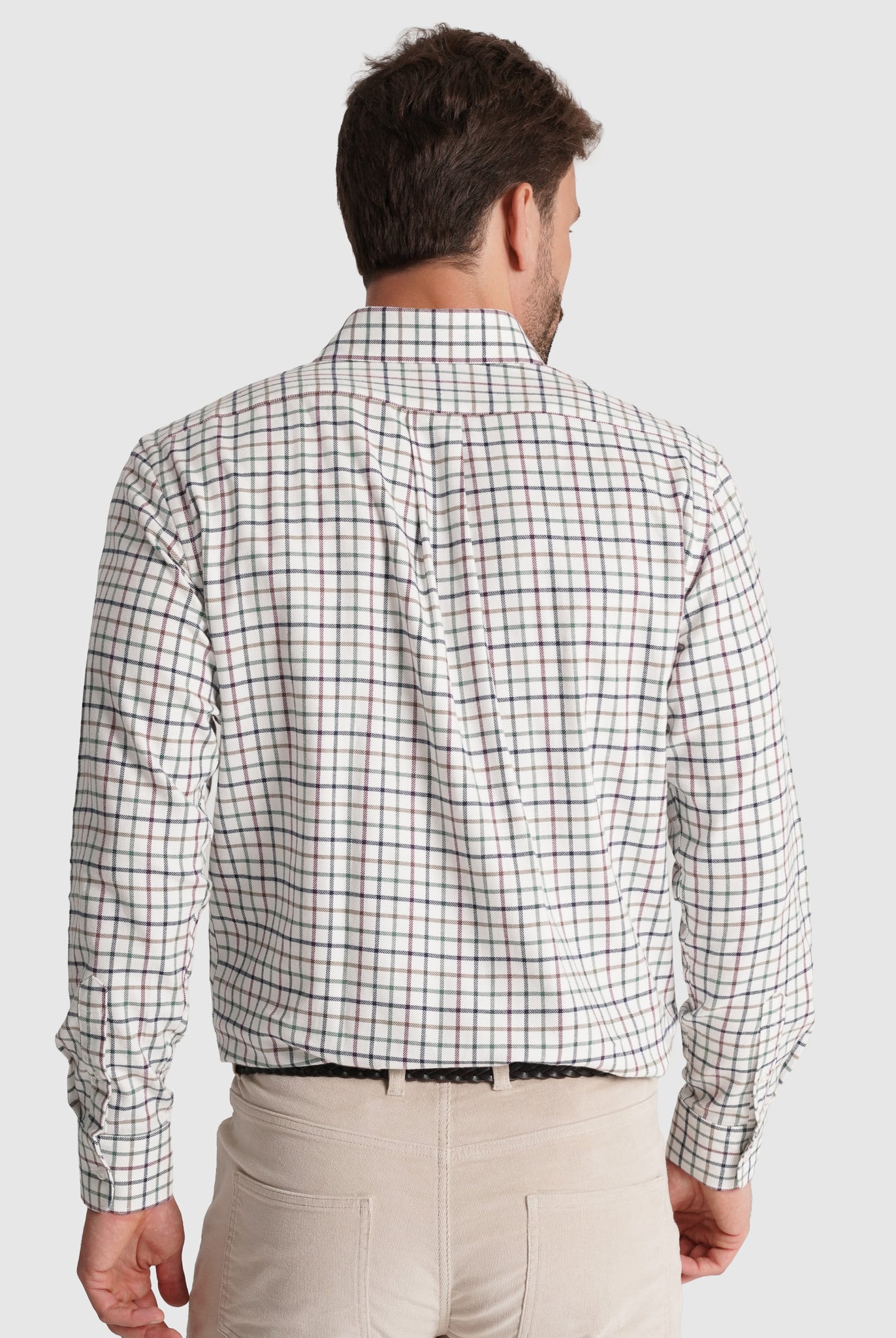 Camisa Flanela Verde Manga Comprida Regular Fit Mr. Blue