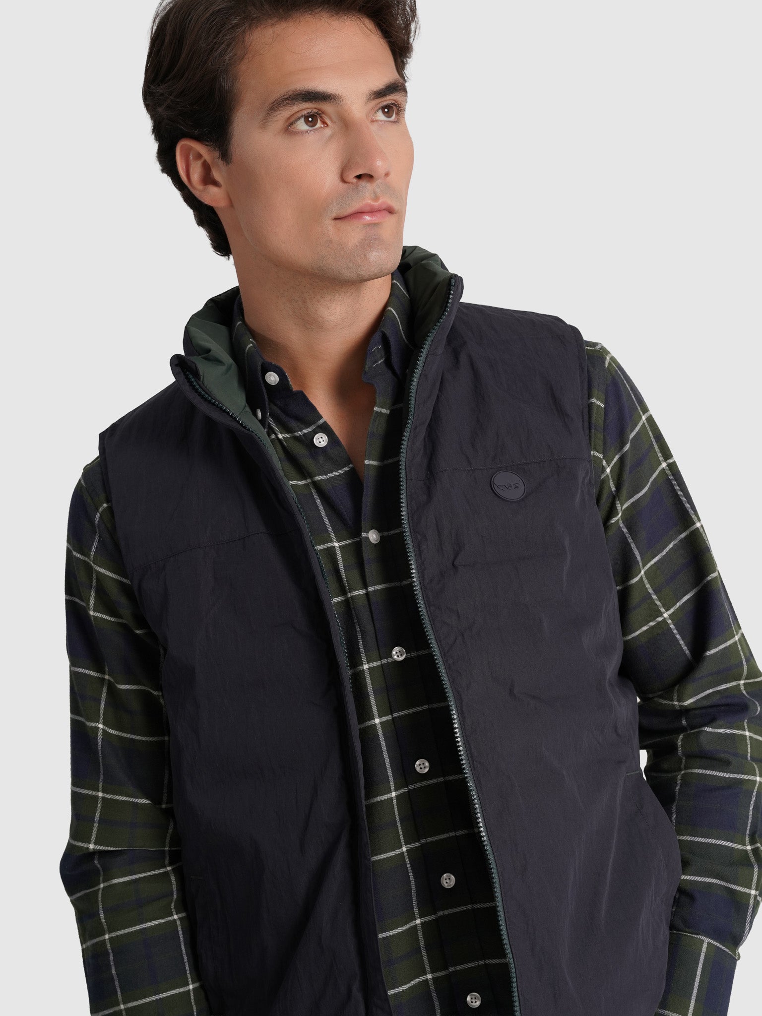 GREEN JACKET REGULAR FIT MR. BLUE