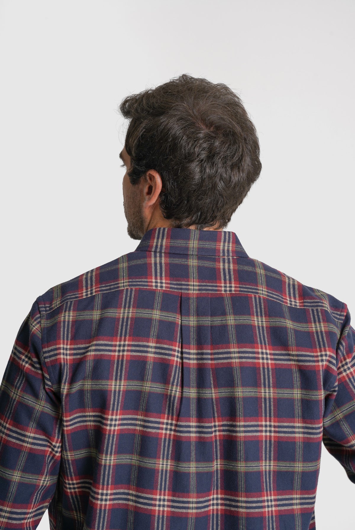 CAMISA FLANELA REGULAR FIT AZUL AO QUADRADO MR. BLUE