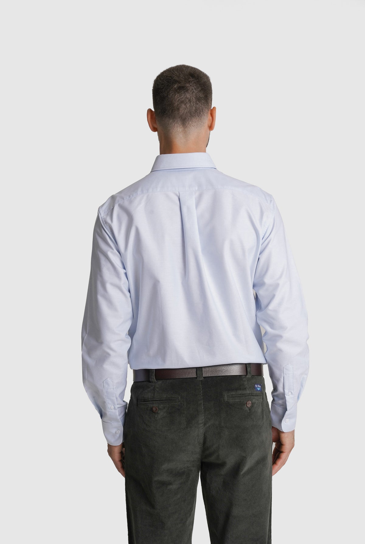 CAMISA OXFORD REGULAR FIT AZUL LISA MR. BLUE