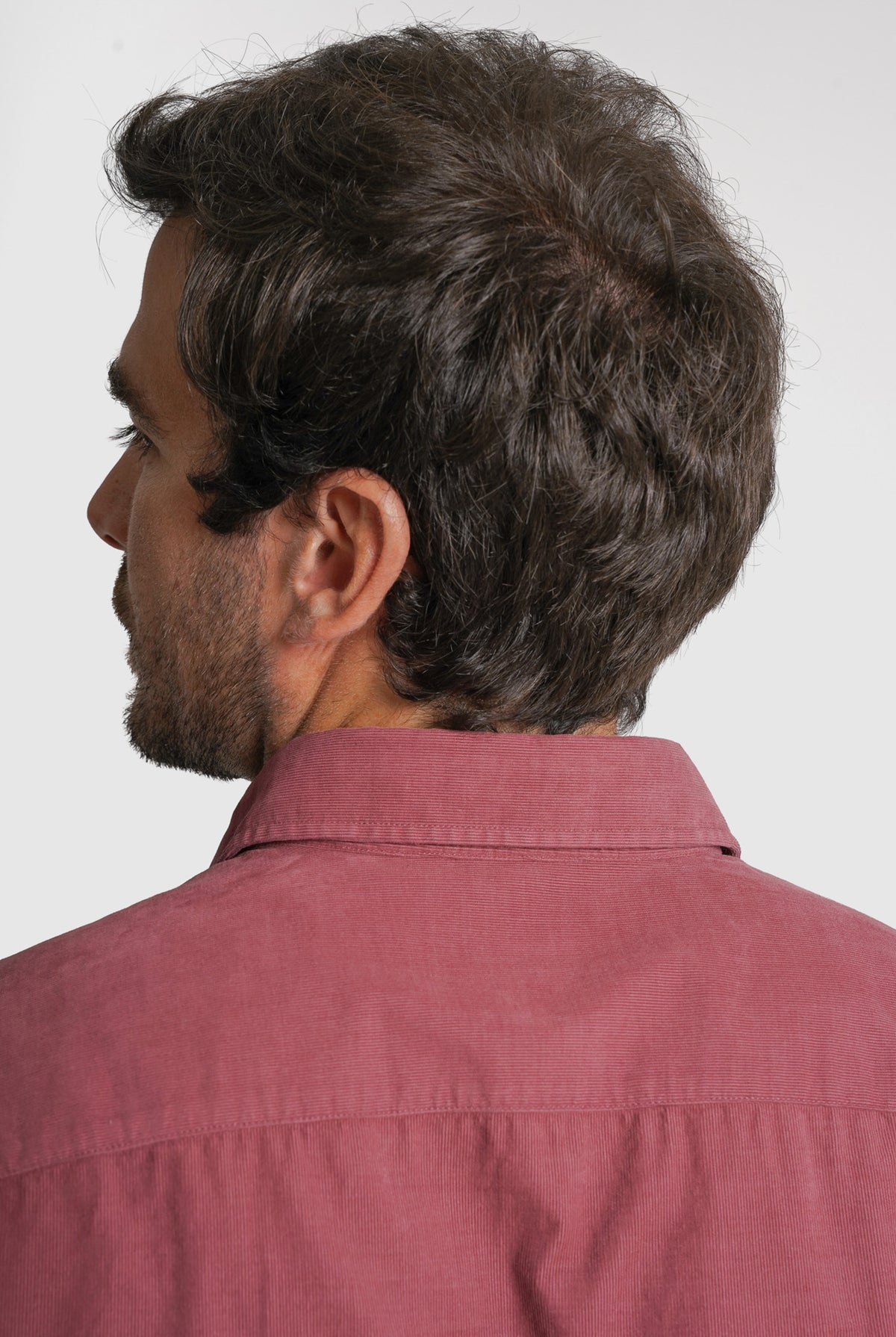 CAMISA BOMBAZINE TAILORED FIT ROSA LISA MR. BLUE