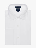 CAMISA ALGODÃO BRANCA MANGA COMPRIDA CLASSIC FIT MR. BLUE