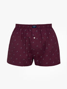BOXERS BURDEOS CLASSIC FIT MR. AZUL