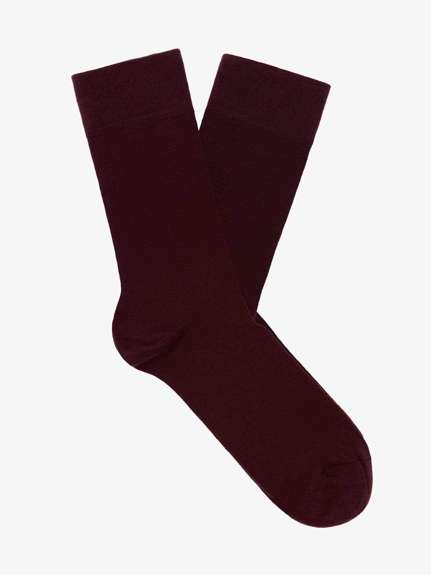 CALCETINES MR BURDEOS AZUL