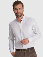 BLUE COTTON SHIRT LONG SLEEVE REGULAR FIT MR. BLUE