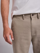 GREEN LINEN BERMUDA REGULAR FIT MR. BLUE