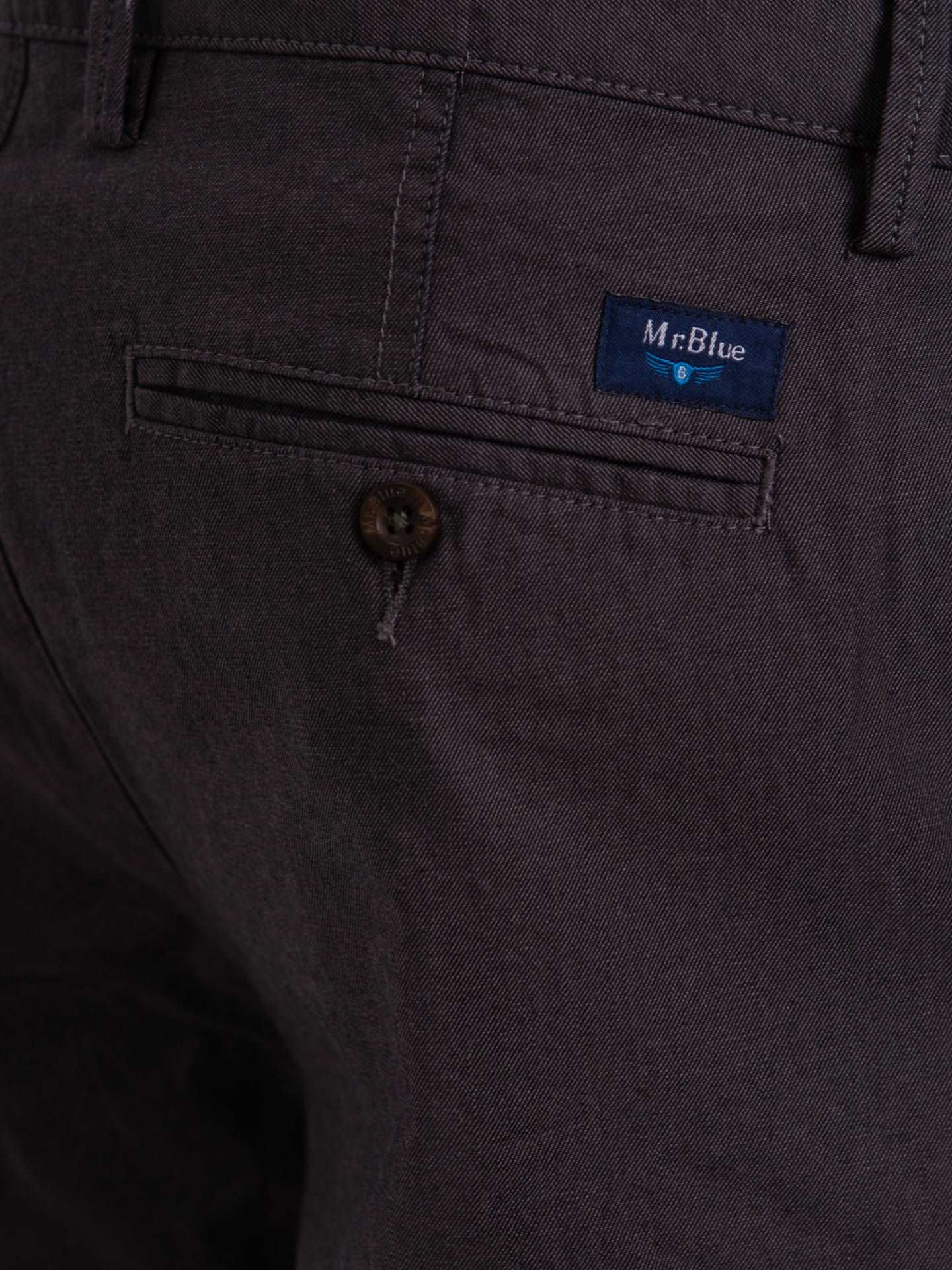 Calças chino cinzento escuro