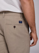 GREEN LINEN BERMUDA REGULAR FIT MR. BLUE