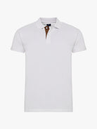 POLO ALGODÃO BRANCO MANGA CURTA REGULAR FIT MR. BLUE