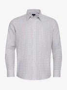 CAMEL COTTON SHIRT LONG SLEEVE REGULAR FIT MR. BLUE