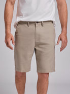 GREEN LINEN BERMUDA REGULAR FIT MR. BLUE