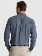 BLUE COTTON SHIRT LONG SLEEVE REGULAR FIT MR. BLUE