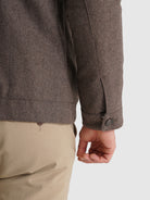 BROWN JACKET REGULAR FIT MR. BLUE