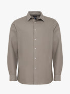 CAMISA ALGODÓN VERDE MANGA LARGA SASTRERÍA MR. AZUL