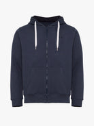 SUDADERA DE ALGODÓN AZUL MANGA LARGA REGULAR FIT MR. AZUL