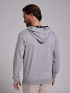 HOODIE ALGODÃO CINZENTO MANGA COMPRIDA REGULAR FIT MR. BLUE