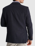 BLUE WOOL BLAZER LONG SLEEVE REGULAR FIT MR. BLUE