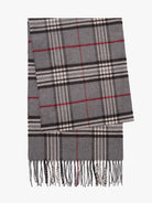 GRAY SCARF MR. BLUE