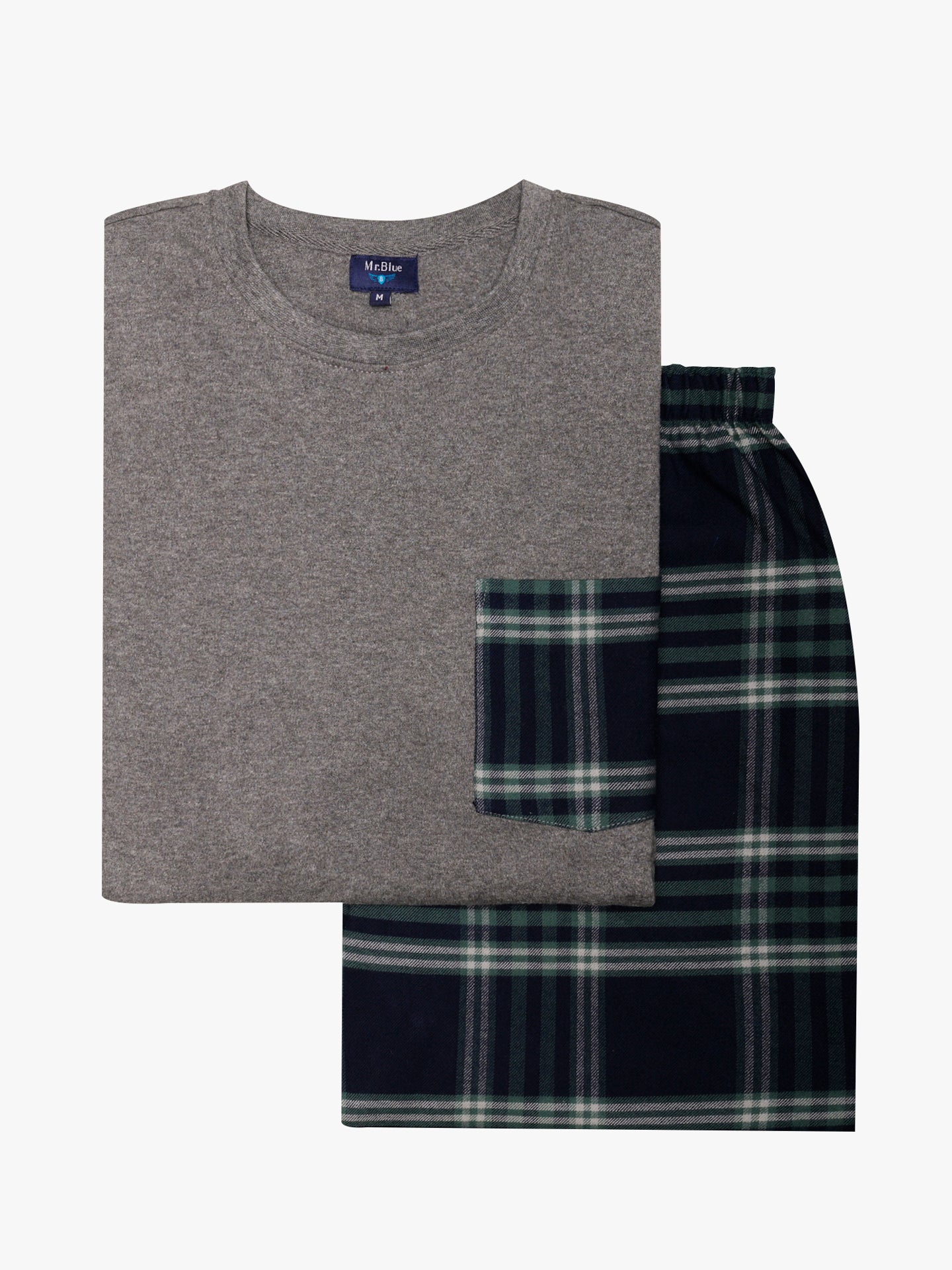 PIJAMA CINZENTO REGULAR FIT MR. BLUE
