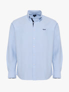 CAMISA ALGODÃO AZUL MANGA COMPRIDA REGULAR FIT MR. BLUE