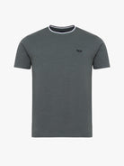 T-SHIRT ALGODÃO VERDE MANGA CURTA REGULAR FIT MR. BLUE