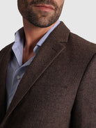 REGULAR FIT BROWN BLAZER MR. BLUE