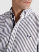BLUE COTTON SHIRT LONG SLEEVE REGULAR FIT MR. BLUE