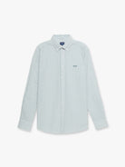 CAMISA MANGA LARGA VERDE REGULAR FIT MR. AZUL