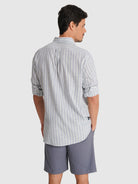 CAMISA VERDE MANGA COMPRIDA REGULAR FIT MR. BLUE