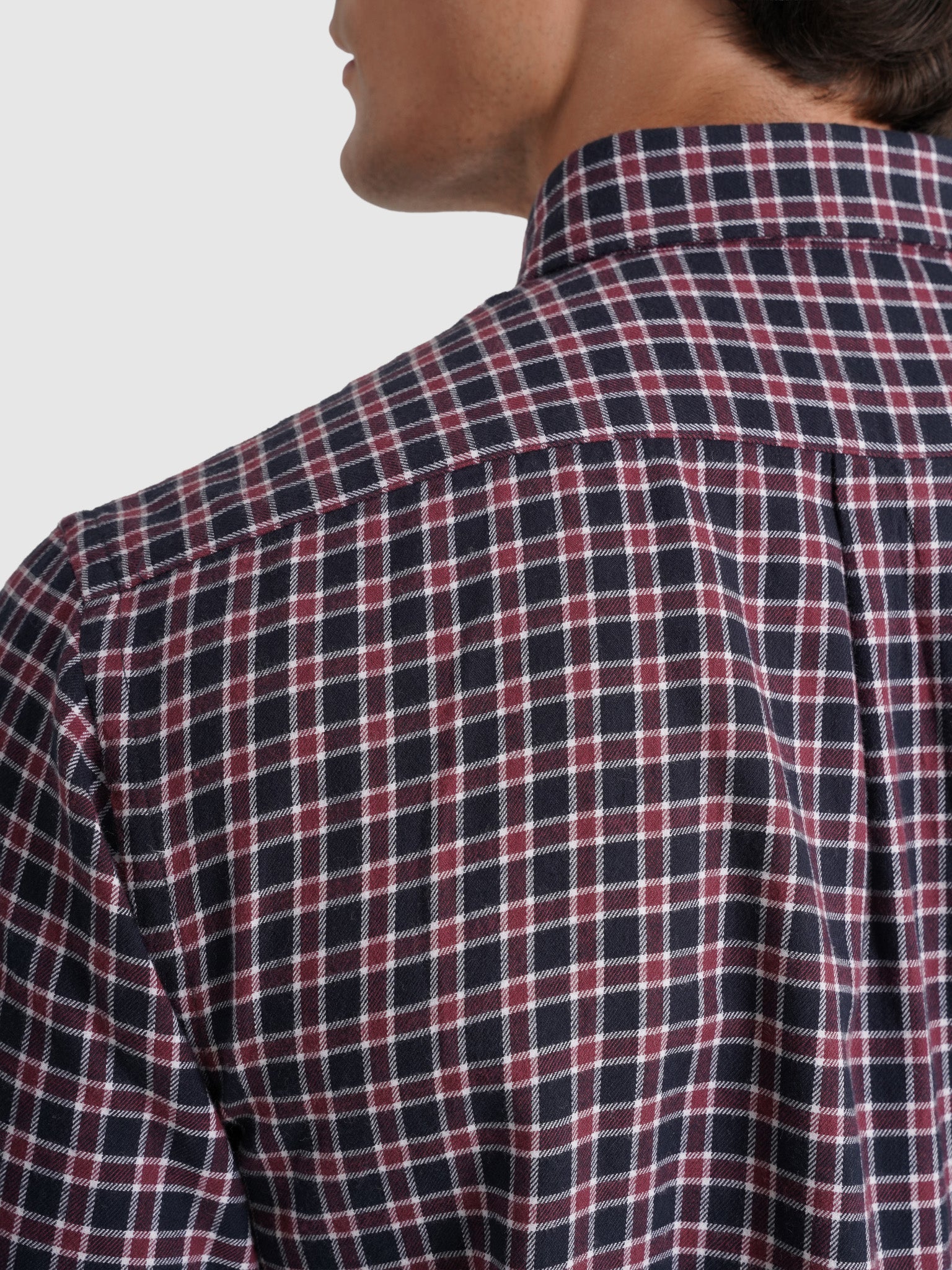 Camisa Algodão Azul Manga Comprida Regular Fit Mr. Blue