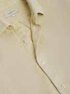 Camisa Tailored Fit Linho Verde Mr. Blue