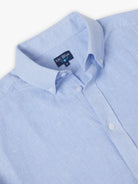 CAMISA MR AZUL MANGA LARGA REGULAR FIT. AZUL