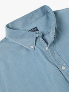 CAMISA MANGA LARGA VERDE REGULAR FIT MR. AZUL