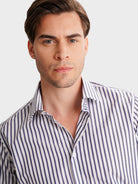 CAMISA AZUL SLIM FIT MR. BLUE