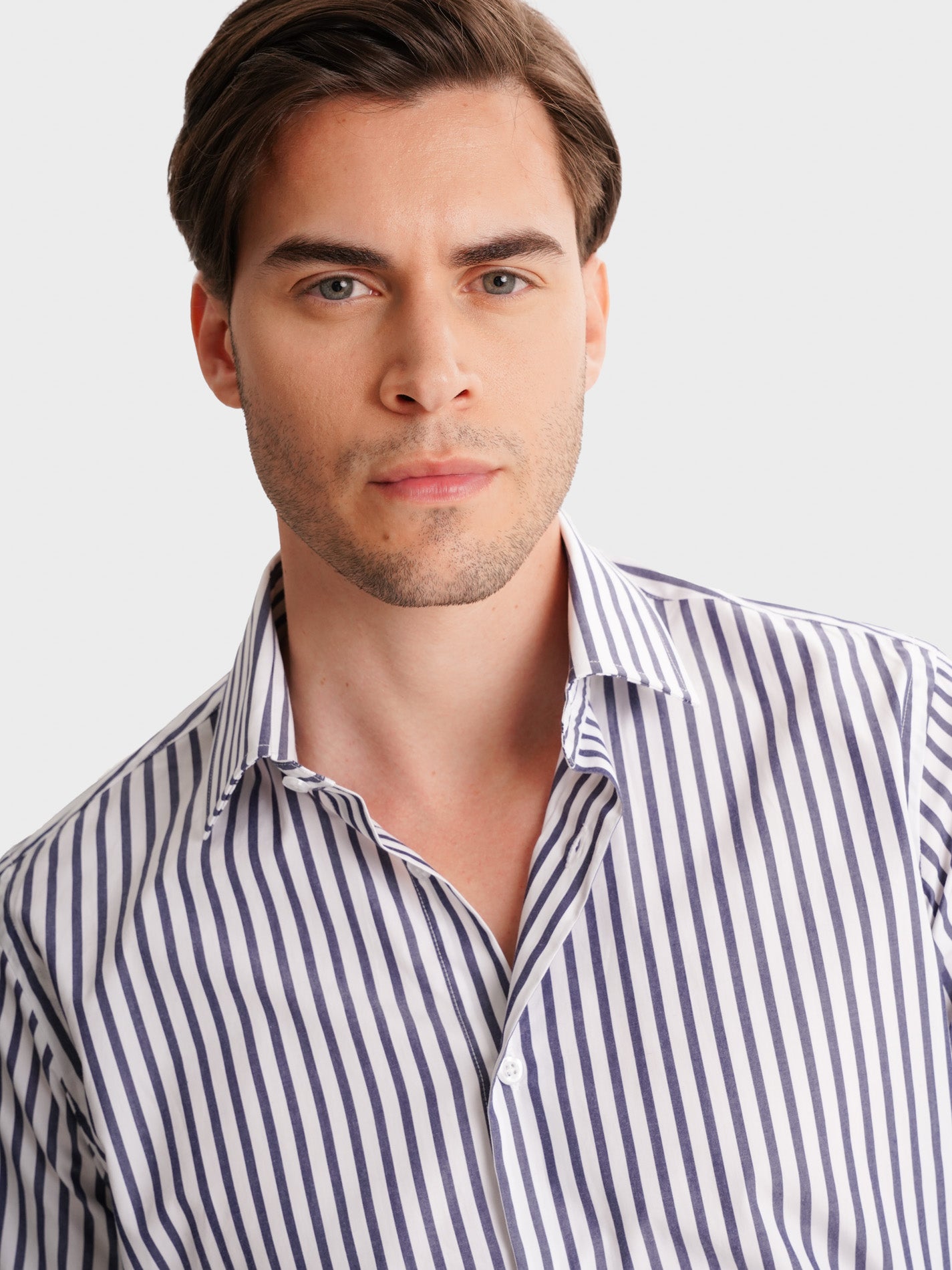 CAMISA AZUL SLIM FIT MR. BLUE