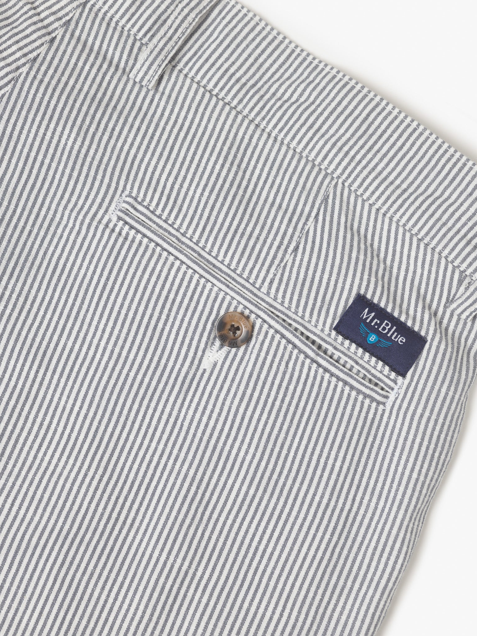 BERMUDA REGULAR FIT AZUL MR. AZUL