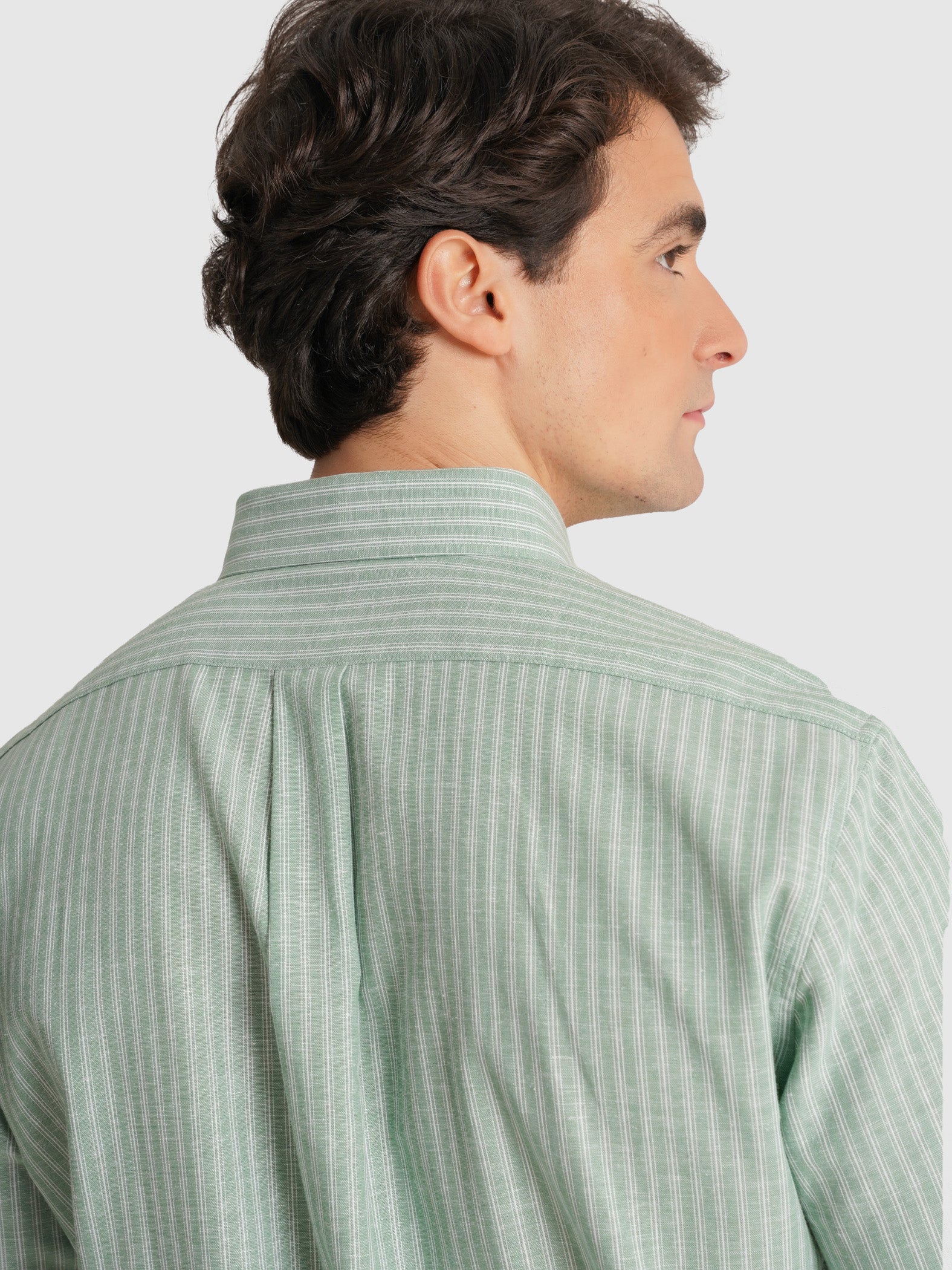 CAMISA VERDE MANGA CURTA REGULAR FIT MR. BLUE