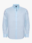 CAMISA ALGODÃO VERDE MANGA COMPRIDA REGULAR FIT MR. BLUE