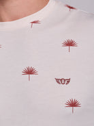 T-SHIRT ALGODÃO BRANCA MANGA CURTA REGULAR FIT MR. BLUE