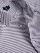 CAMISA CINZENTA SLIM FIT MR. BLUE