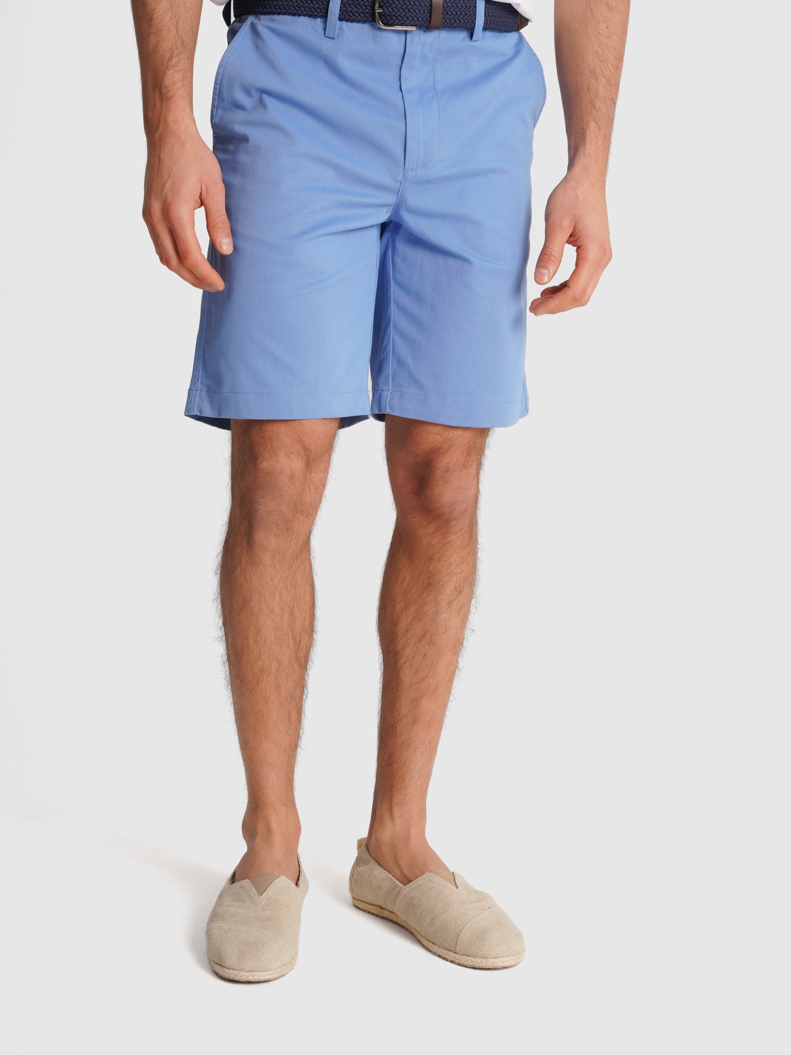 BERMUDA TWILL AZUIS REGULAR FIT MR. BLUE