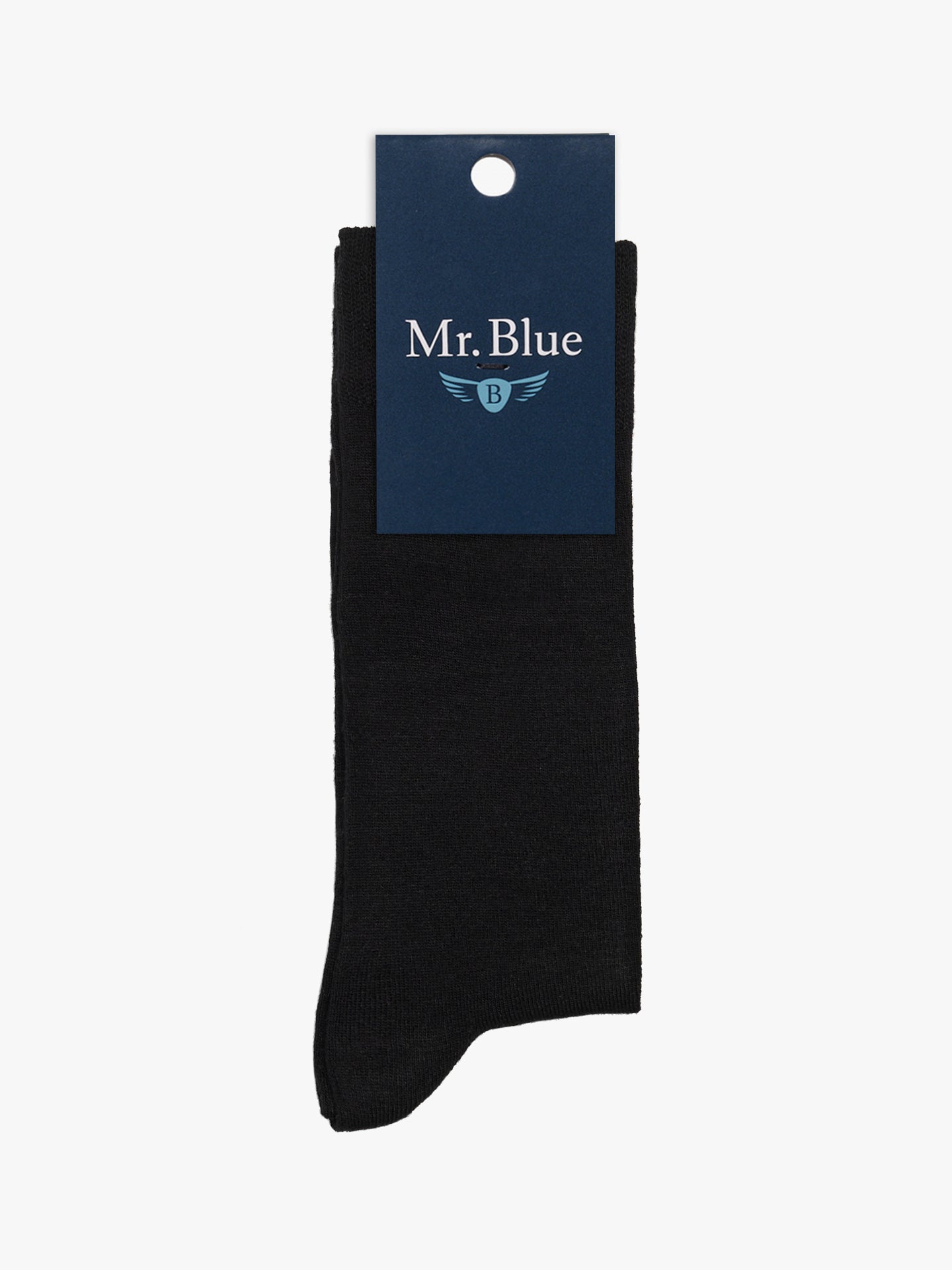 Mr. Blue Black Bamboo Socks