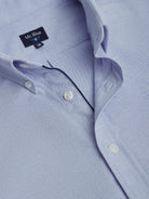BLUE REGULAR FIT MR SHIRT. BLUE